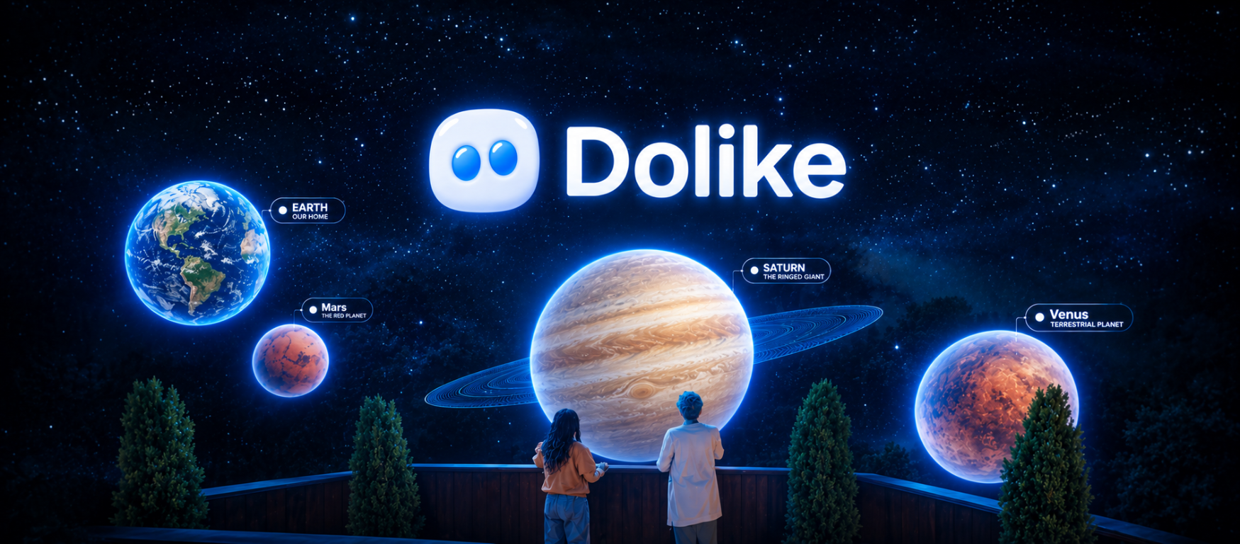 DOLIKE — khám phá nền tảng trong vũ trụ